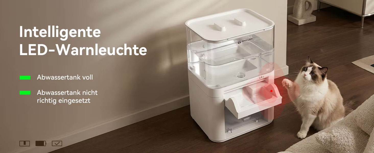 4L Automatic Pet Water Fountain Wireless 2